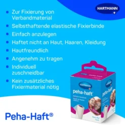 PEHA-HAFT Fixierbinde latexfrei 6 cmx4 m OTC 1 St
