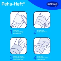 PEHA-HAFT Fixierbinde latexfrei 6 cmx4 m OTC 1 St