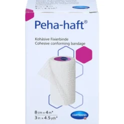 PEHA-HAFT Fixierbinde latexfrei 8 cmx4 m OTC 1 St