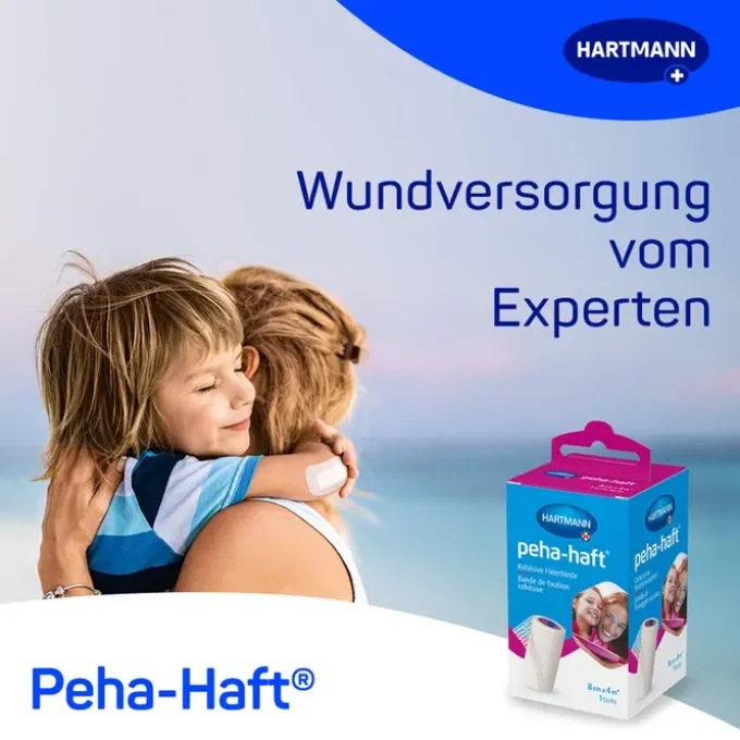 PEHA-HAFT Fixierbinde latexfrei 8 cmx4 m OTC 1 St