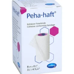 PEHA-HAFT Fixierbinde latexfrei 8 cmx4 m OTC 1 St