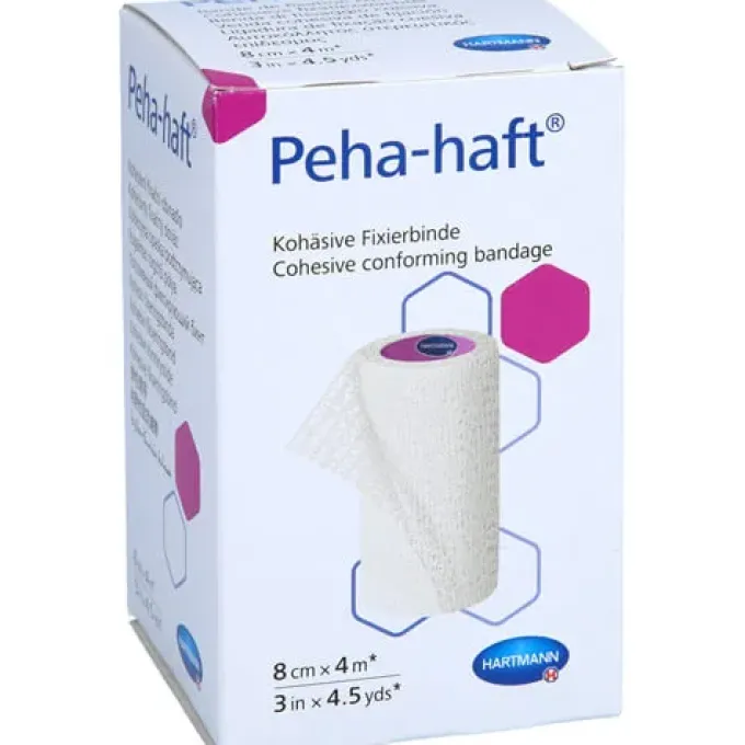 PEHA-HAFT Fixierbinde latexfrei 8 cmx4 m OTC 1 St