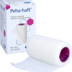 PEHA-HAFT Fixierbinde latexfrei 8 cmx4 m OTC 1 St