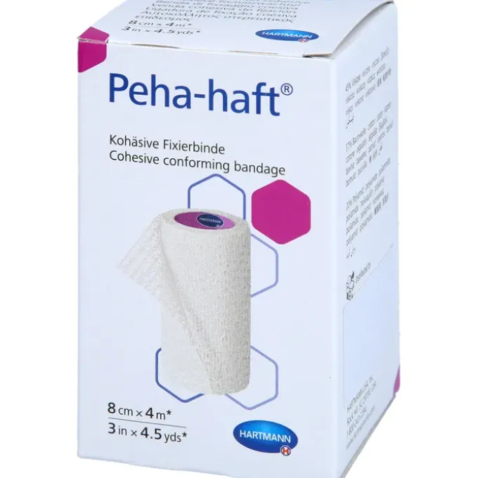PEHA-HAFT Fixierbinde latexfrei 8 cmx4 m OTC 1 St
