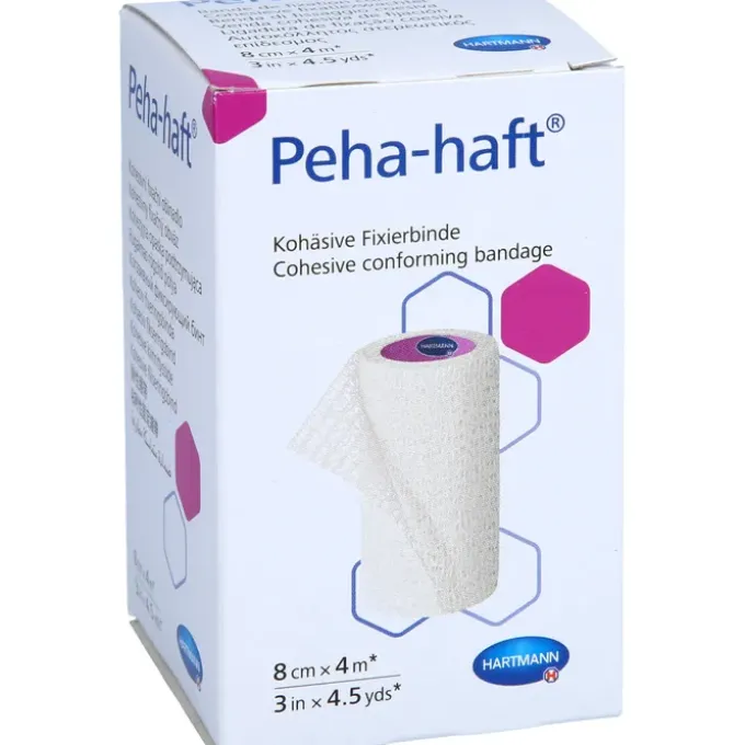PEHA-HAFT Fixierbinde latexfrei 8 cmx4 m OTC 1 St