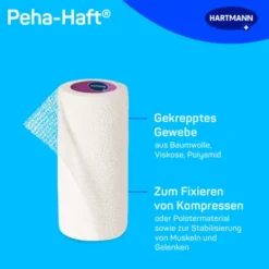 PEHA-HAFT Fixierbinde latexfrei 8 cmx4 m OTC 1 St