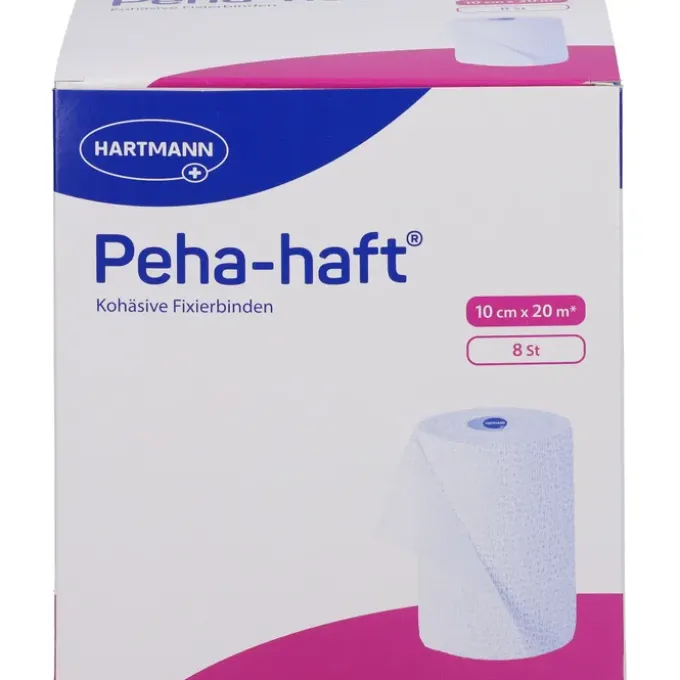 PEHA-HAFT Fixierbinde latexfrei 10 cmx20 m 8 St