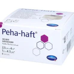 PEHA-HAFT Fixierbinde latexfrei 2,5 cmx4 m 8 St
