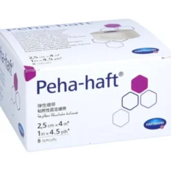 PEHA-HAFT Fixierbinde latexfrei 2,5 cmx4 m 8 St