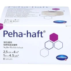 PEHA-HAFT Fixierbinde latexfrei 2,5 cmx4 m 8 St