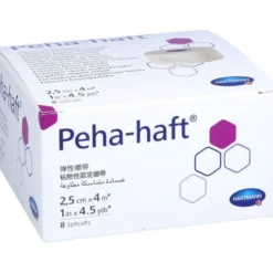 PEHA-HAFT Fixierbinde latexfrei 2,5 cmx4 m 8 St