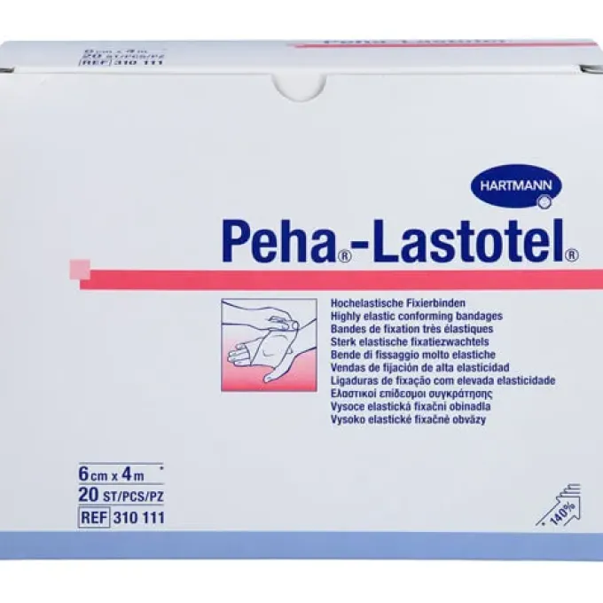 PEHA-LASTOTEL Fixierbinde 6 cmx4 m 20 St