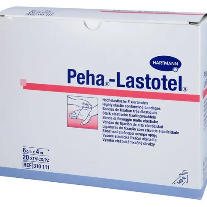 PEHA-LASTOTEL Fixierbinde 6 cmx4 m 20 St
