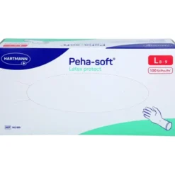 PEHA-SOFT Latex protect Unt.Hands.unsteril pf L 100 St