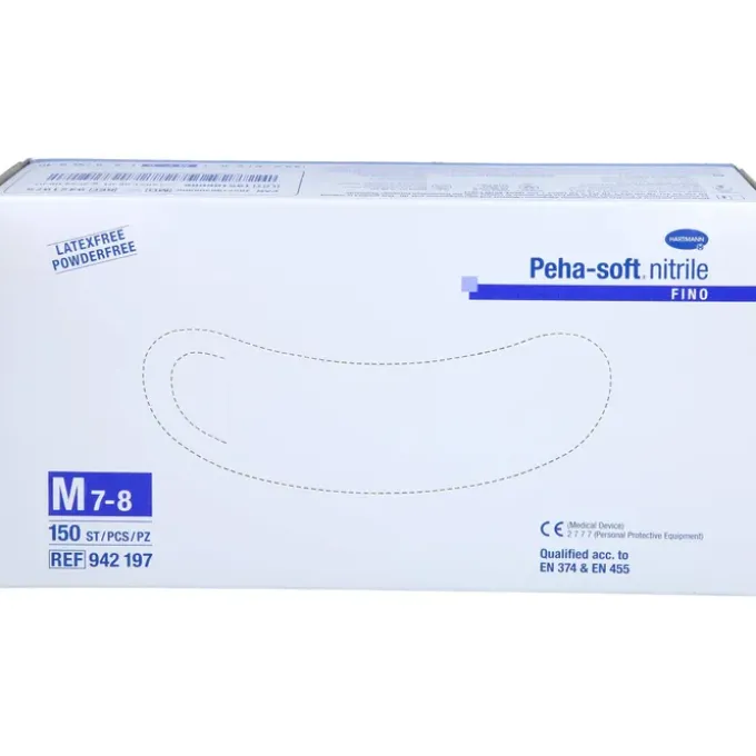 PEHA-SOFT nitrile fino Unt.Hands.unsteril pf M 150 St