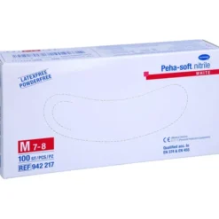 PEHA-SOFT nitrile white Unt.Hands.unsteril pf M 100 St