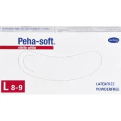 PEHA-SOFT nitrile white Unt.Hands.unsteril pf L 100 St
