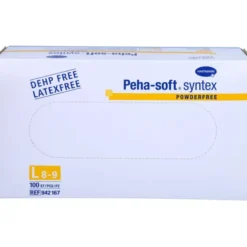 PEHA-SOFT Syntex Unters.Handsch.unste.pud.frei L 100 St