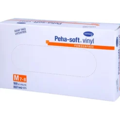 PEHA-SOFT Vinyl Unt.Handschuhe unste.puderfrei M 100 St