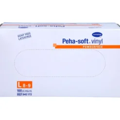 PEHA-SOFT Vinyl Unt.Handschuhe unste.puderfrei L 100 St