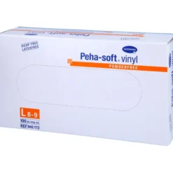 PEHA-SOFT Vinyl Unt.Handschuhe unste.puderfrei L 100 St
