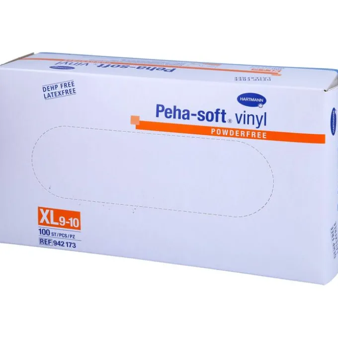 PEHA-SOFT Vinyl Unt.Handschuhe unste.puderfrei XL 100 St