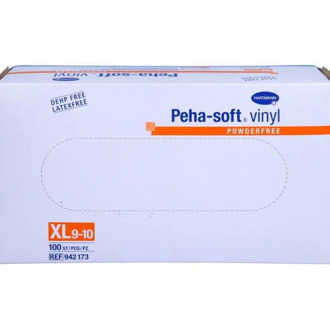 PEHA-SOFT Vinyl Unt.Handschuhe unste.puderfrei XL 100 St