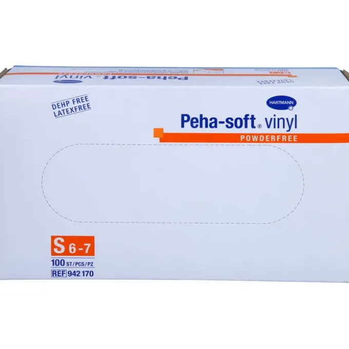 PEHA-SOFT Vinyl Unt.Handschuhe unste.puderfrei S 100 St