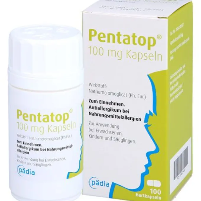 PENTATOP 100 mg Kapseln Hartkapseln 100 St