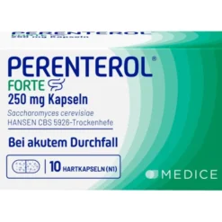 PERENTEROL forte 250 mg Kapseln 10 St