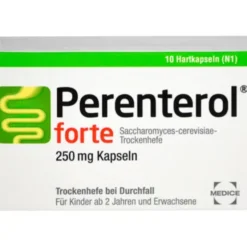 PERENTEROL forte 250 mg Kapseln 10 St