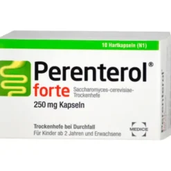 PERENTEROL forte 250 mg Kapseln 10 St