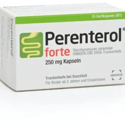 PERENTEROL forte 250 mg Kapseln 10 St