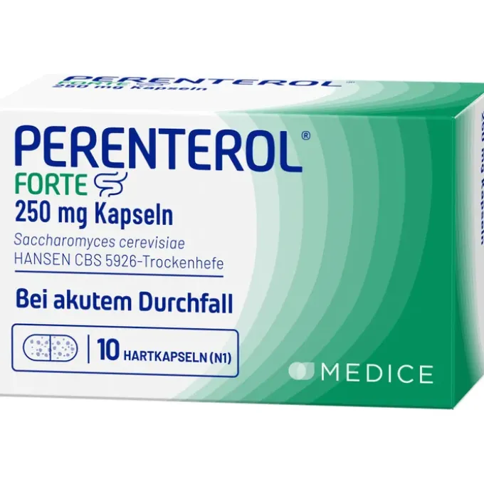 PERENTEROL forte 250 mg Kapseln 10 St