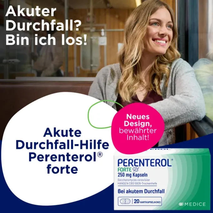 PERENTEROL forte 250 mg Kapseln 10 St
