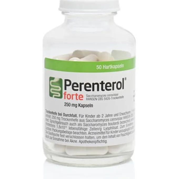 PERENTEROL forte 250 mg Kapseln 50 St