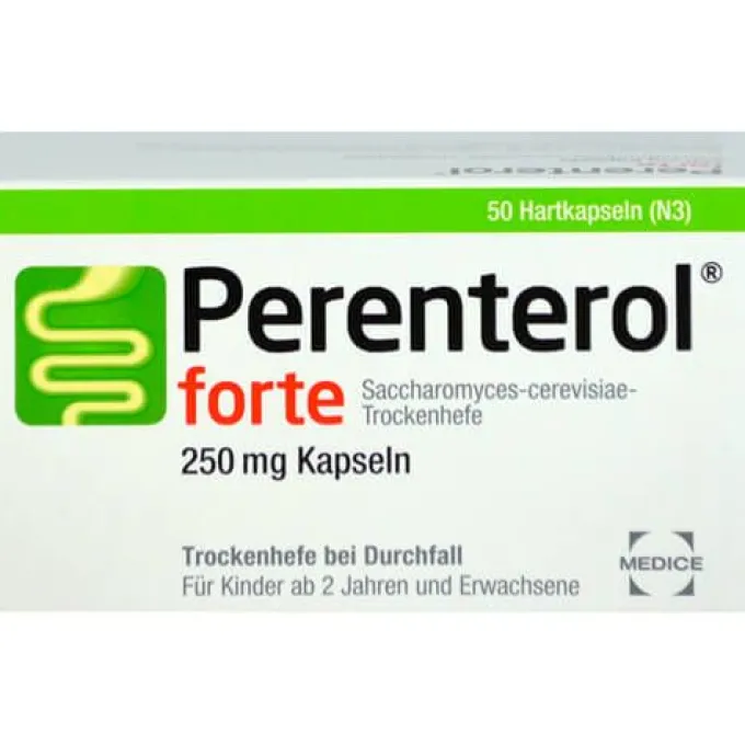 PERENTEROL forte 250 mg Kapseln 50 St