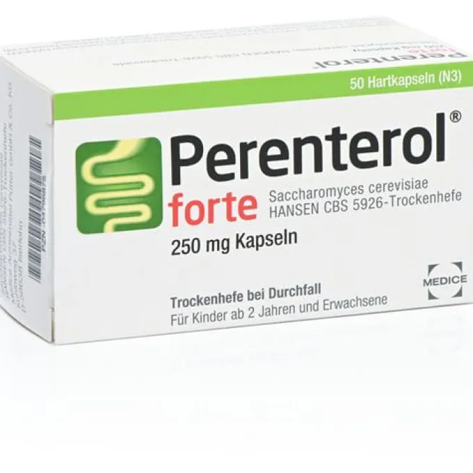 PERENTEROL forte 250 mg Kapseln 50 St