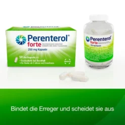 PERENTEROL forte 250 mg Kapseln 50 St