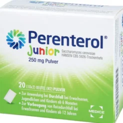 PERENTEROL Junior 250 mg Pulver Btl. 20 St
