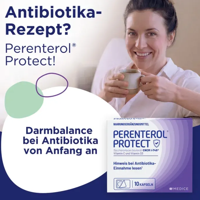PERENTEROL Protect Kapseln 10 Stück à 0,5 g