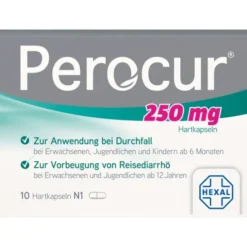PEROCUR 250 mg Hartkapseln 10 St