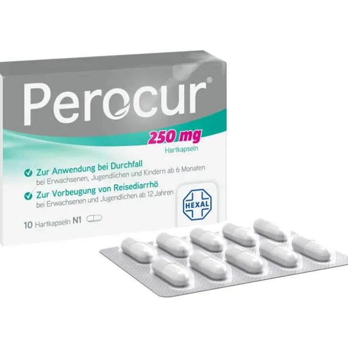 PEROCUR 250 mg Hartkapseln 10 St