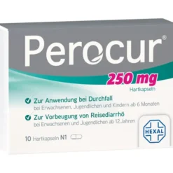 PEROCUR 250 mg Hartkapseln 10 St