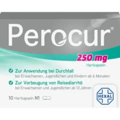 PEROCUR 250 mg Hartkapseln 10 St