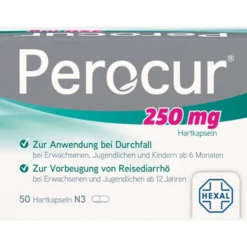 PEROCUR 250 mg Hartkapseln 50 St
