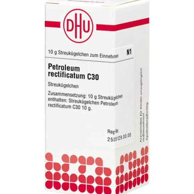 PETROLEUM RECTIFICATUM C 30 Globuli 10 g