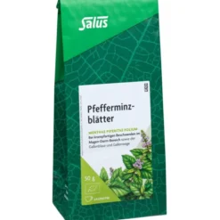 PFEFFERMINZBLÄTTER Arzneitee Bio Salus 50 g