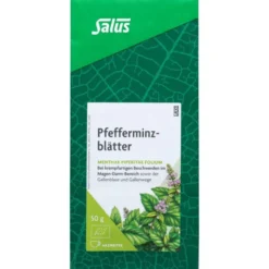 PFEFFERMINZBLÄTTER Arzneitee Bio Salus 50 g