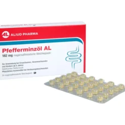 PFEFFERMINZÖL AL 182 mg magensaftres.Weichkapseln 30 St